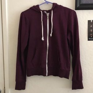 H&M Divided Maroon Hoodie